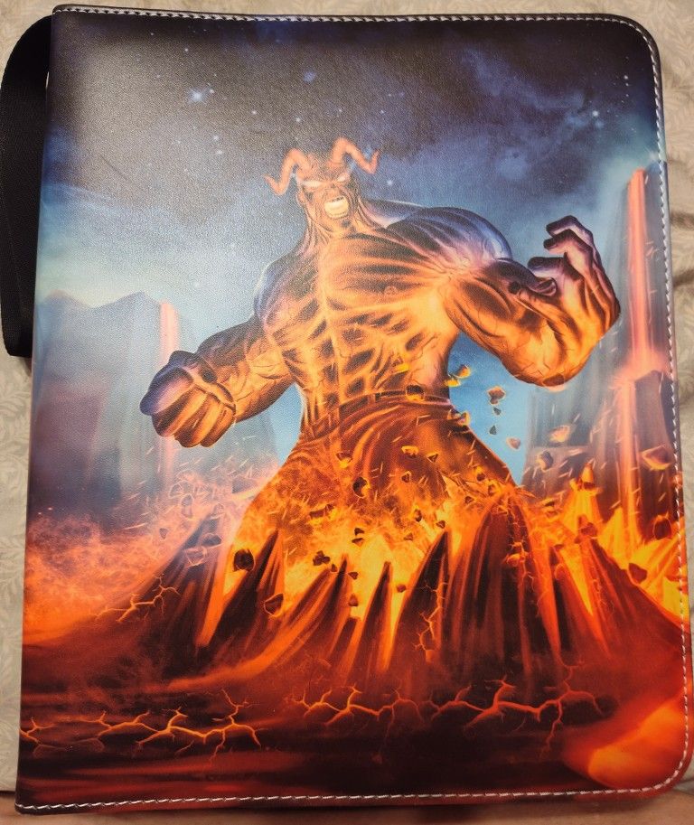 Trading Card Binder Devil Hulk Projects