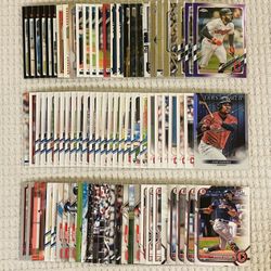 Cleveland Guardians / Cleveland Indians 82 Card Baseball Lot!
