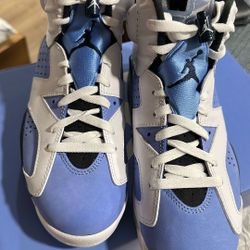 Air Jordan 6 Retro UNC White Size 9