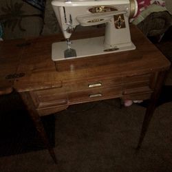 Singer Cabinet Sewing Machine