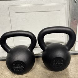 Kettlebells 70bls  ,  80bls 