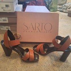 NEW Franco Sarto Sandals - Brown Or Black