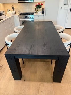 82” onyx dining table