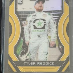 2018 Tyler Reddick Rookie Prizm Gold Auto And Non /10