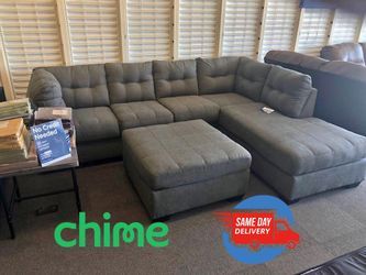Financing & Delivery Available, Brand New Ashley Grey Sectional
