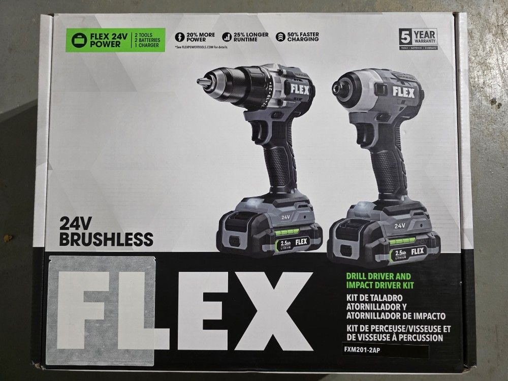 FLEX 24-volt Combo Kit 2-Tool 