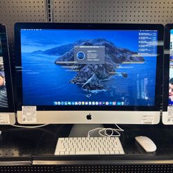 Apple iMac 5K Retina 27" Desktop - 3.0GHz Six-Core i5 - 24GB RAM - 1TB SSD - AMD Radeon Pro 570X (4GB) - (2019) - Silver Excellent	