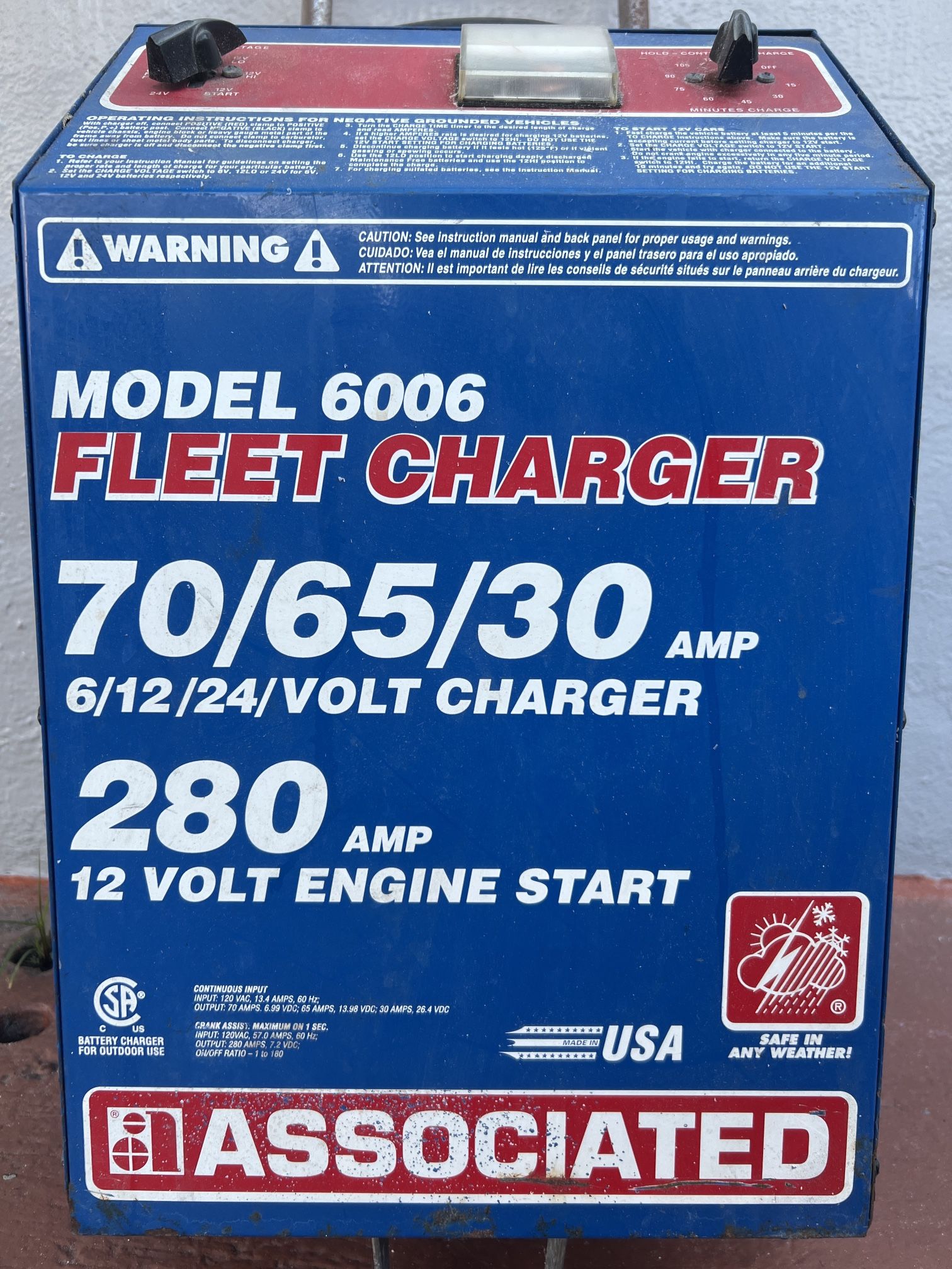 Heavy Duty Fleet Commercial Battery Charger