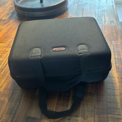 Hard zip up carrying case 