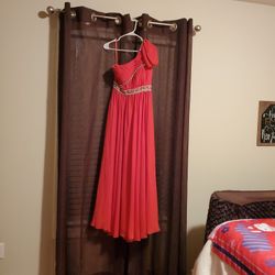 Beautiful Red Prom Dress, Classy and Elegant