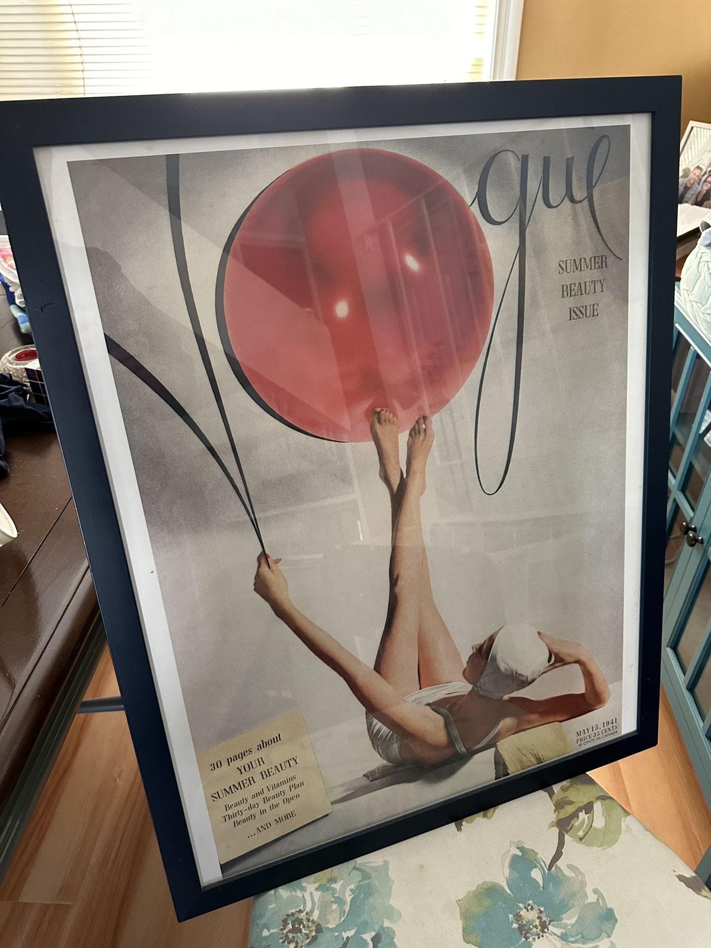 Classic Vogue Cover: Framed