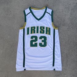 Lebron James High School Irish Basketball Jersey