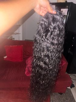 Curly Human hair wig