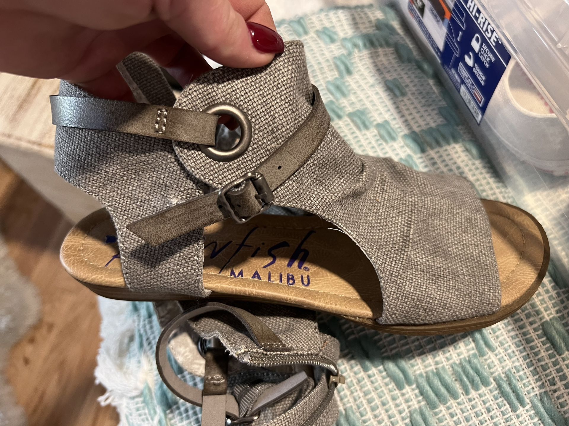 Grey Sandals