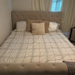 King Size Bed & Mattress 