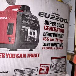 Honda EU2200ITAG 2200W portable Inverter Generator