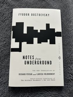 Notes from Undergroud Book 