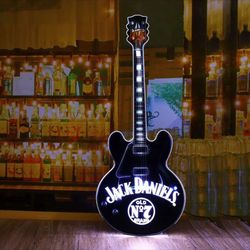 Brand New In Box Jack Daniels Led Guitar Sign Light