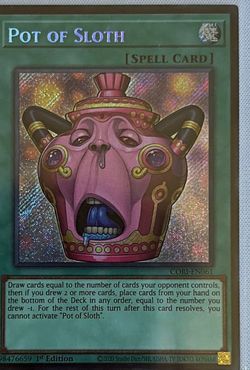 Pot of sloth secret rare Firm