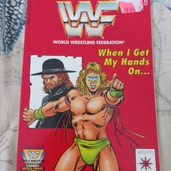 WWF When I Get My Hands On..... Comic Book