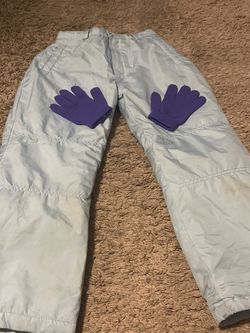 Snow Pants S And Boots Size 4