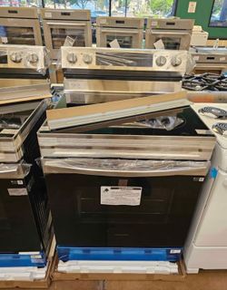Samsung 30 inch wide stainless steel electric stove