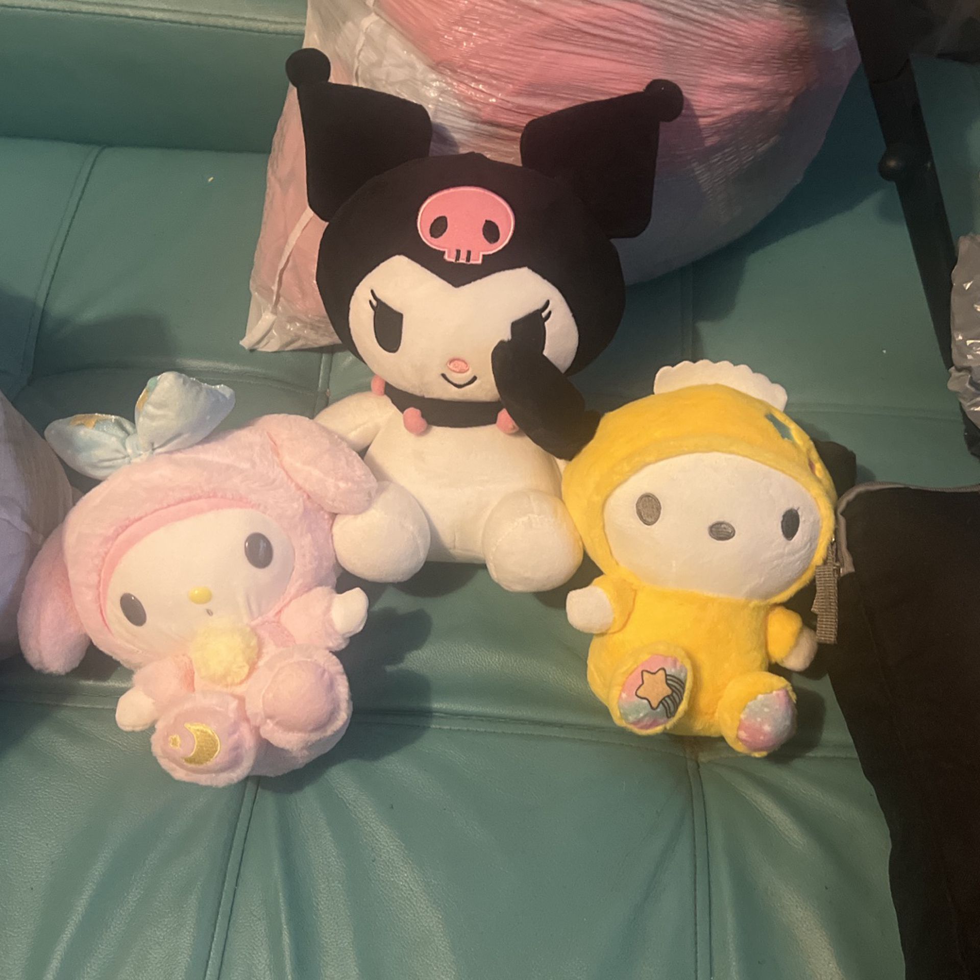 Kuromi Plushie And Other Plushies