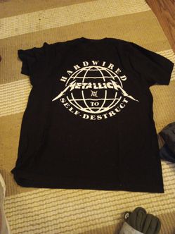 Metallica band tee