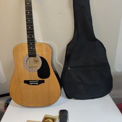Burswood Six String Acoustic Guitar