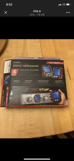 Maverick 4 prong barbecue digital thermometer OIB