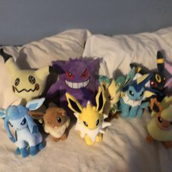 Pokémon Plushies All In Great Condition 