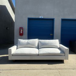 West Elm Harmony Off White Couch 🛻Delivery Available🛻