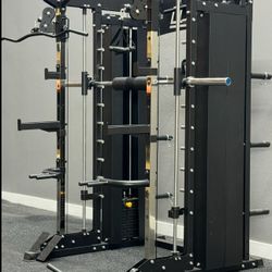 BRAND NEW SQUAT RACK SMITH MACHINE + WEIGHTS + DELIVERY 