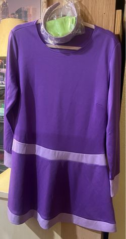 Purple Long Sleeve Swing Dress Daphne from SCOOBIE DOO