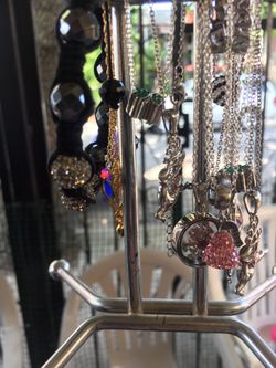 Crystal silver jewelry