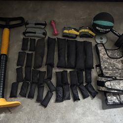 Weight vest and fitness accessories
