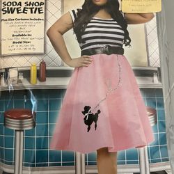 50’s Poodle Skirt Sock Hop Outfit