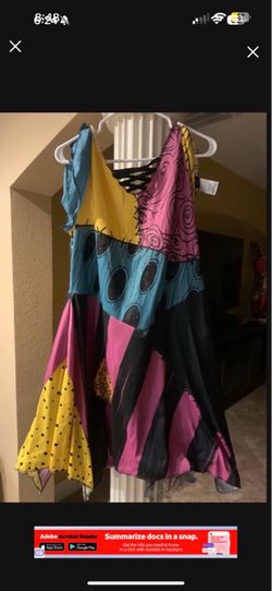 Night Mare Before Christmas Xlarge Costume