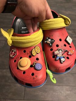 Men's Crocs x One Piece Classic Clog Luffy Size Men’s 10 Women’s 12 - New No Box
