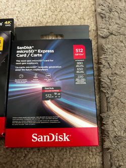 SanDisk microSD express card
