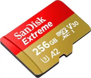 SanDisk MicroSD 256GB v30 A2 u3