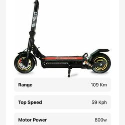 Qiewa Q1 Hummer E Scooter / Needs Battery