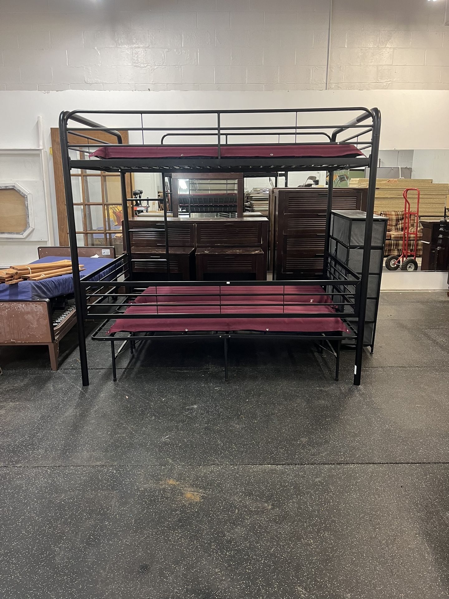 Bunk Beds, A Rare Uncommon Size, Full Size