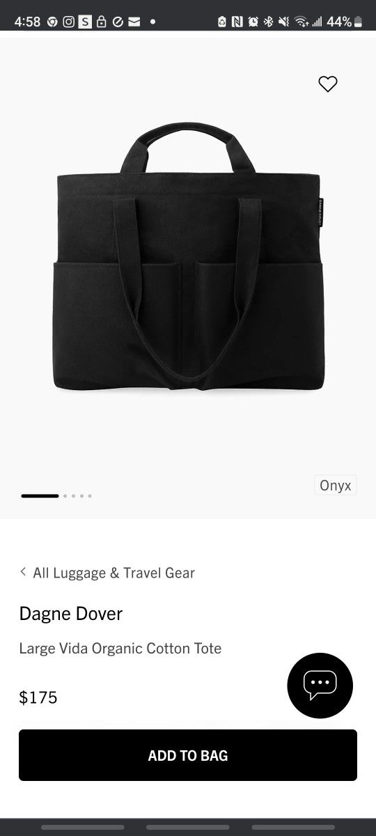 New Dagne Dover Vida Tote LARGE