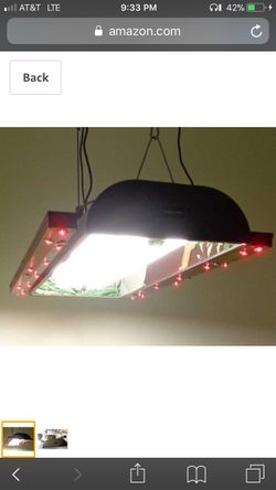 ***Inda-Gro 420 PAR**Grow Light**with "Pontoon" LED Combo***