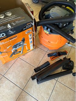 Ridgid vacuum