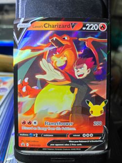 Lance's Charizard V - Celebrations
