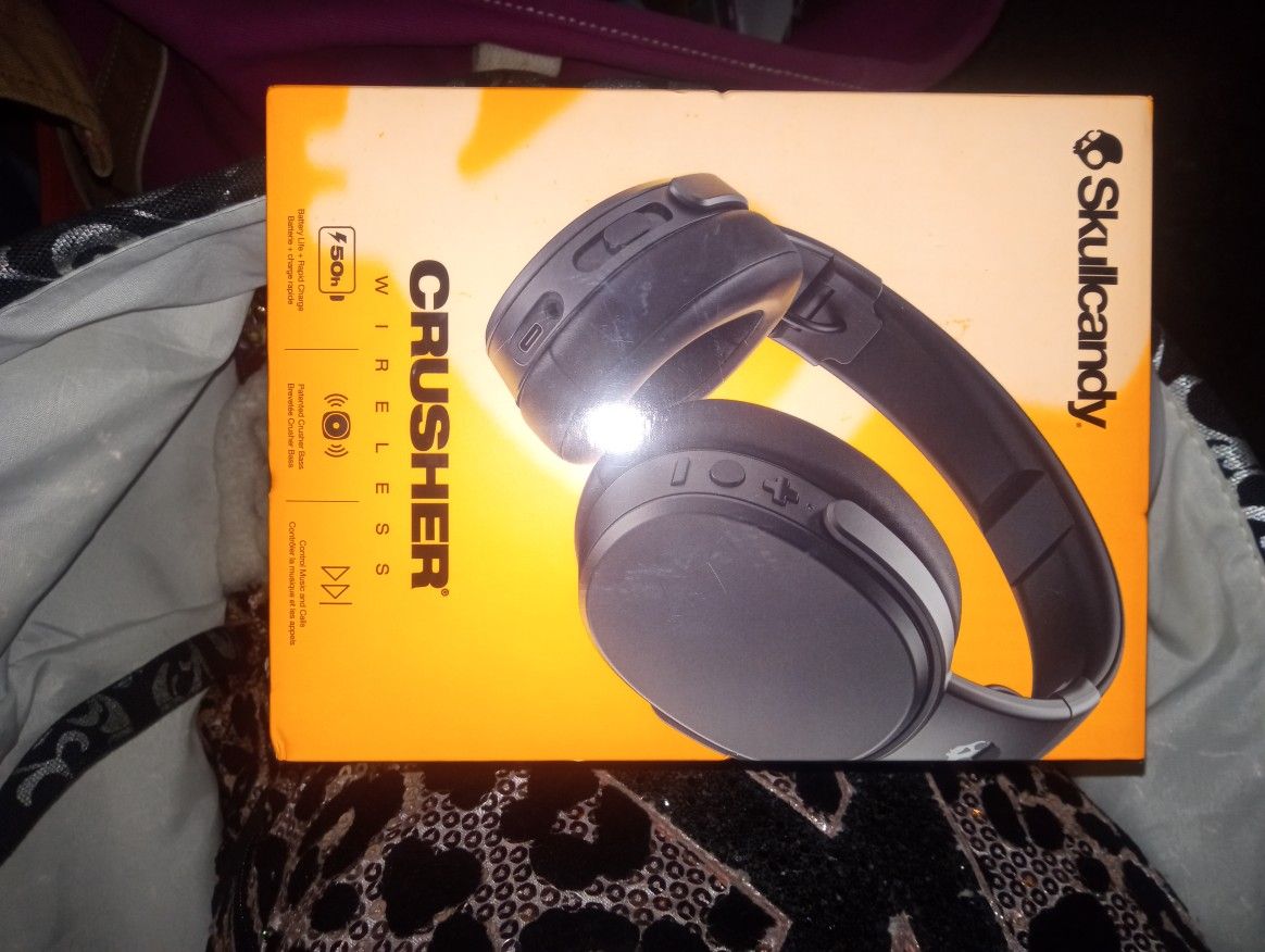 Wireless Headphones Skull Candy Crushers