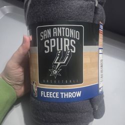 San Antonio Spurs 50x60 Fleece Throw
