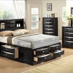 Brand New 5pc Complet Bedroom Set For $1599 Without Mattress $1799 With Mattress!!